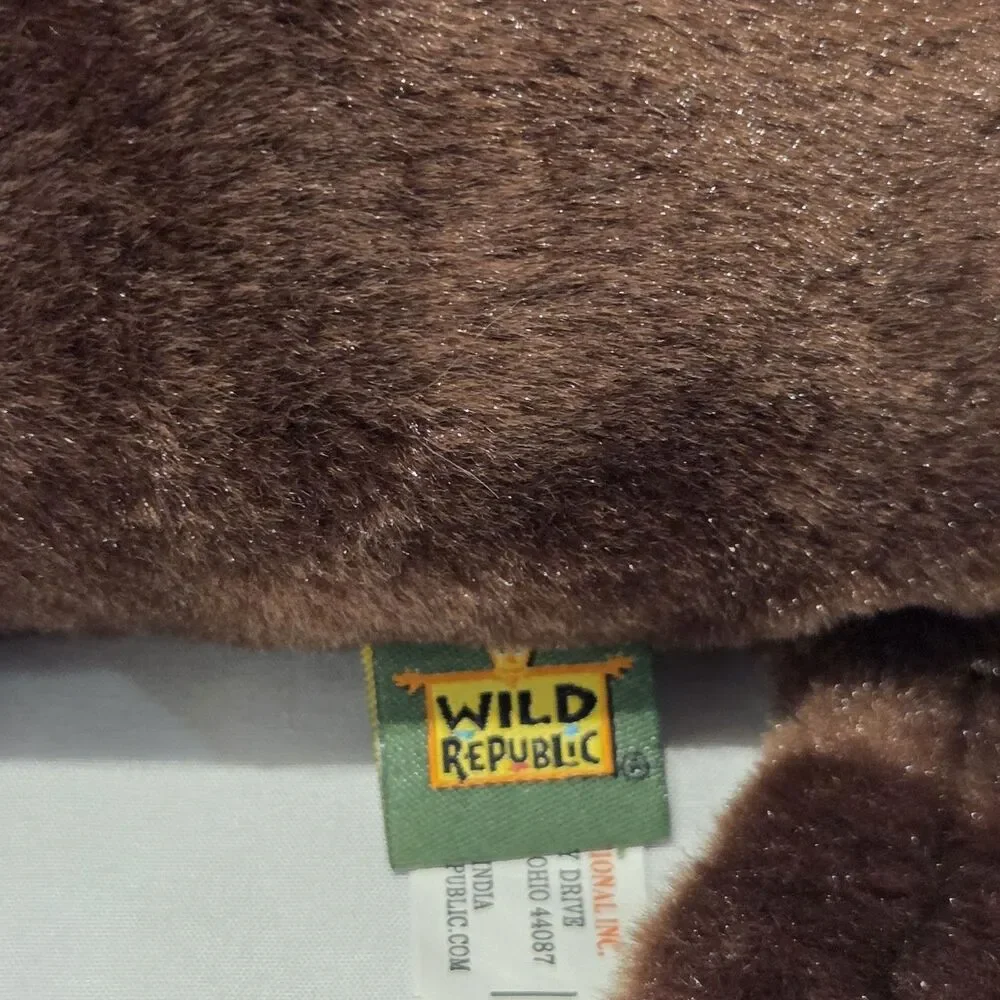 Nwt Wild Republic Cuddlekins Sea Lion Brown With Green Tag Stuffed Animal Toy